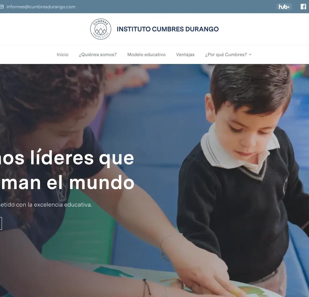 Sitio web de Cumbres Durango