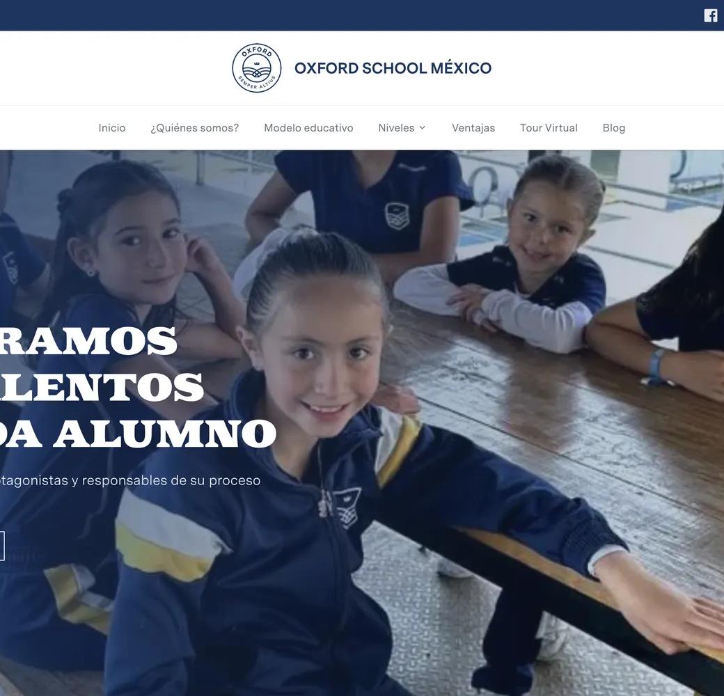 Sitio web de Oxford México